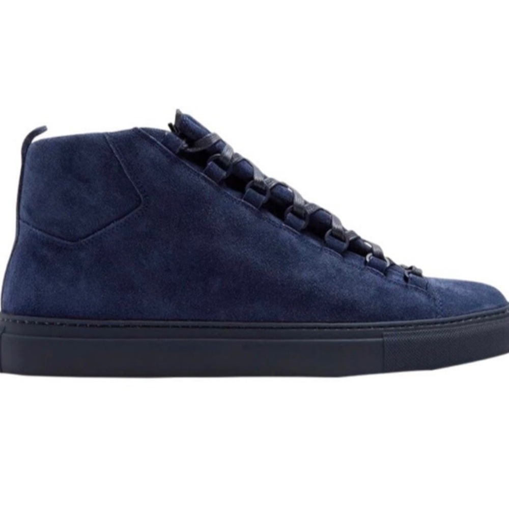 ❌SOLD❌ ⭐️AUTHENTIC BALENCIAGA SNEAKERS ARENA SUEDE HIGH TOP “BLEU”⭐️